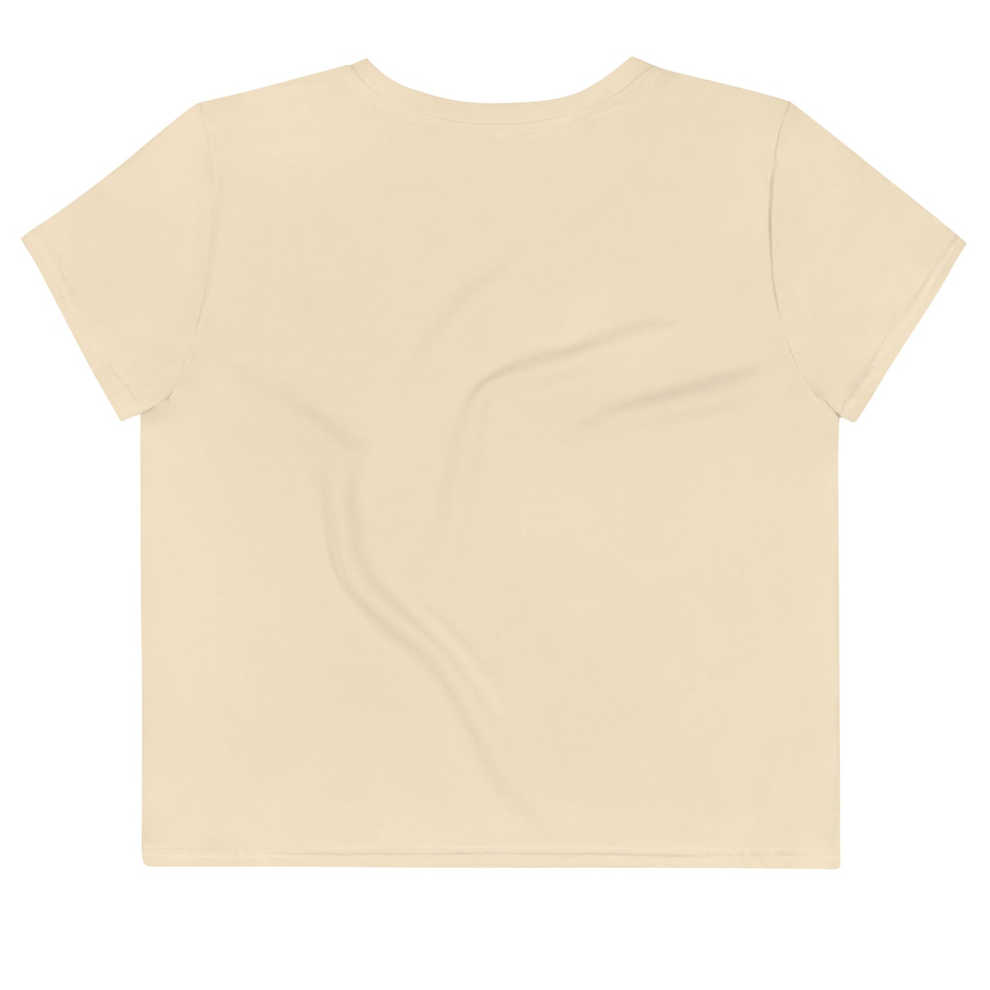 Creamy Crop Tee (Plus)