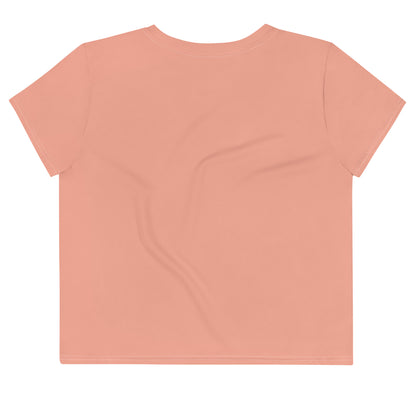 Pinky Mauve Dragon Crop Tee (Plus) (Reg)