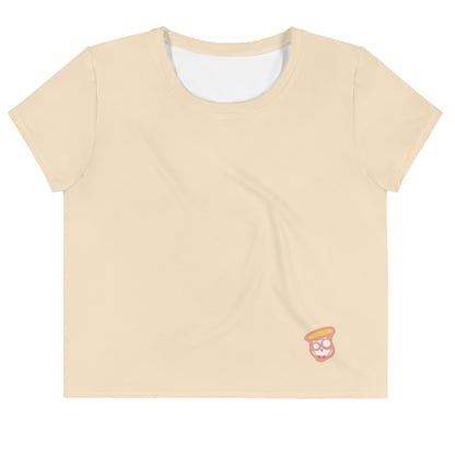 Creamy Crop Tee (Plus)