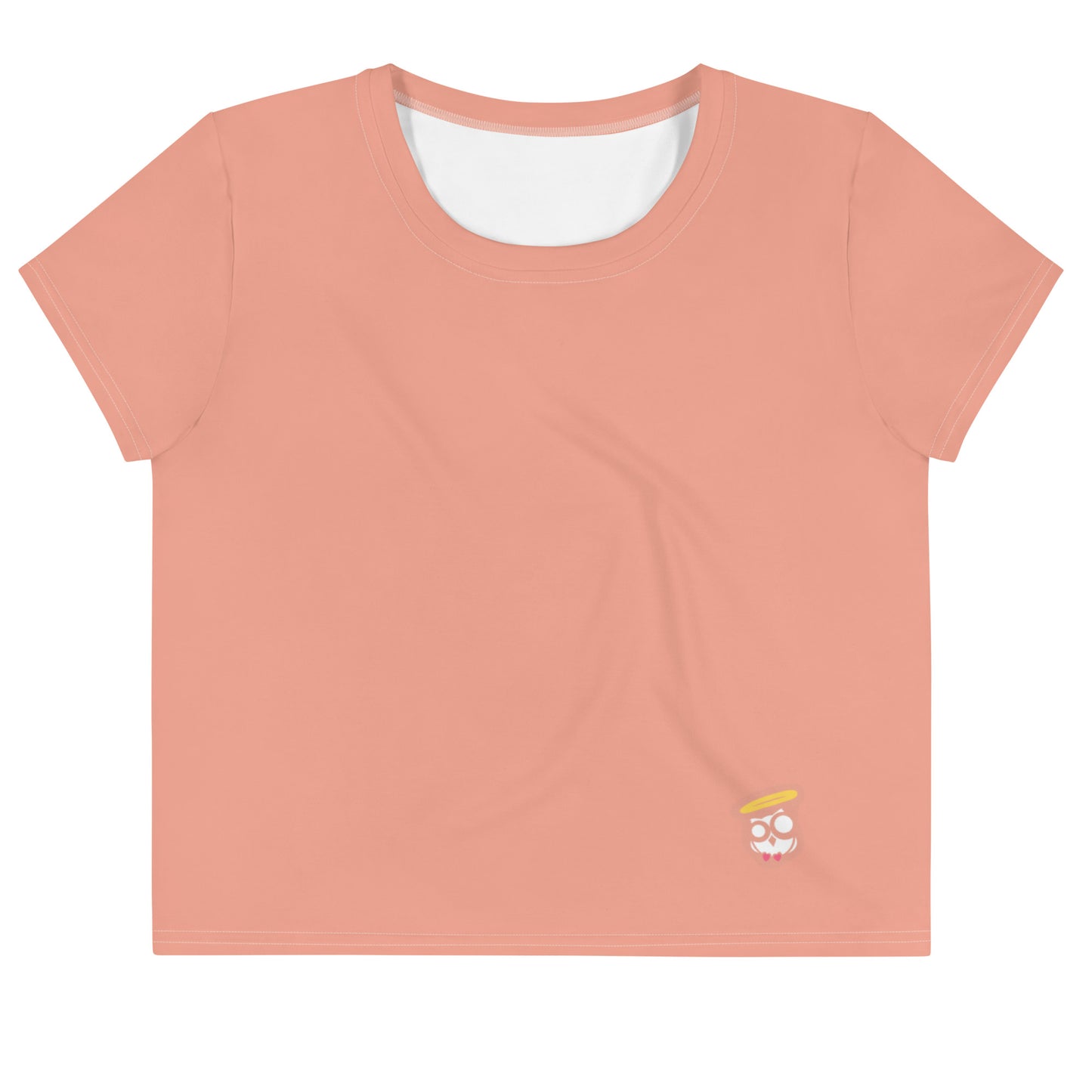 Pinky Mauve Dragon Crop Tee (Plus) (Reg)