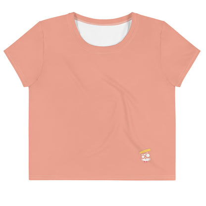 Pinky Mauve Dragon Crop Tee (Plus) (Reg)