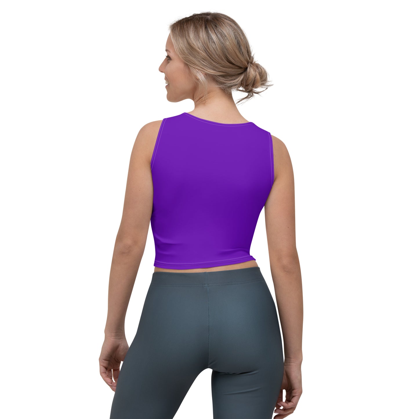 Purple Violet "Jubilee" Crop Top