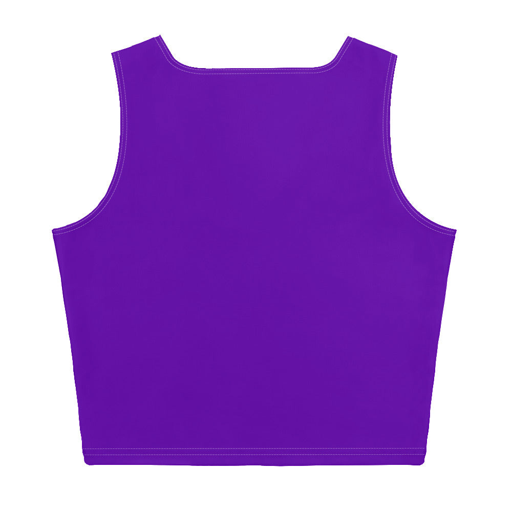 Purple Violet "Jubilee" Crop Top