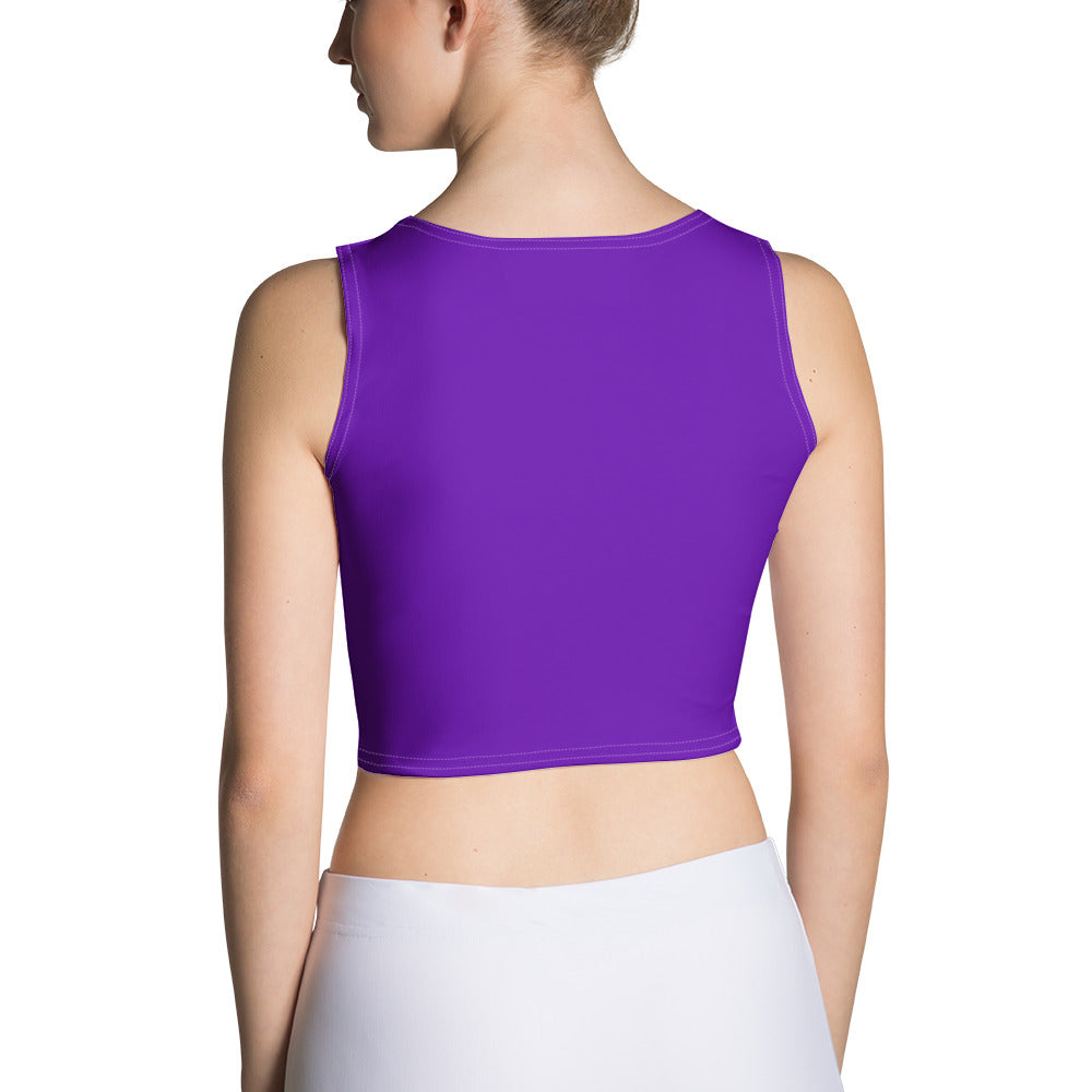 Purple Violet "Jubilee" Crop Top