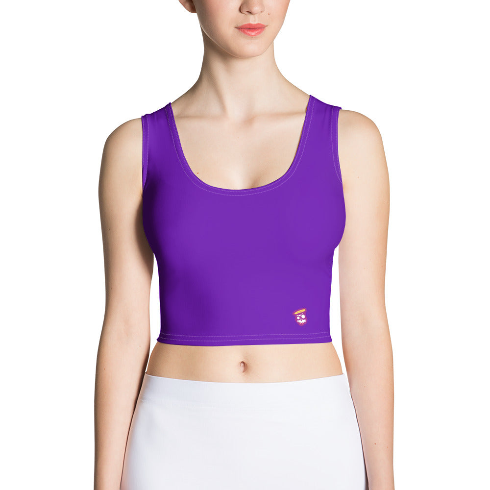 Purple Violet "Jubilee" Crop Top