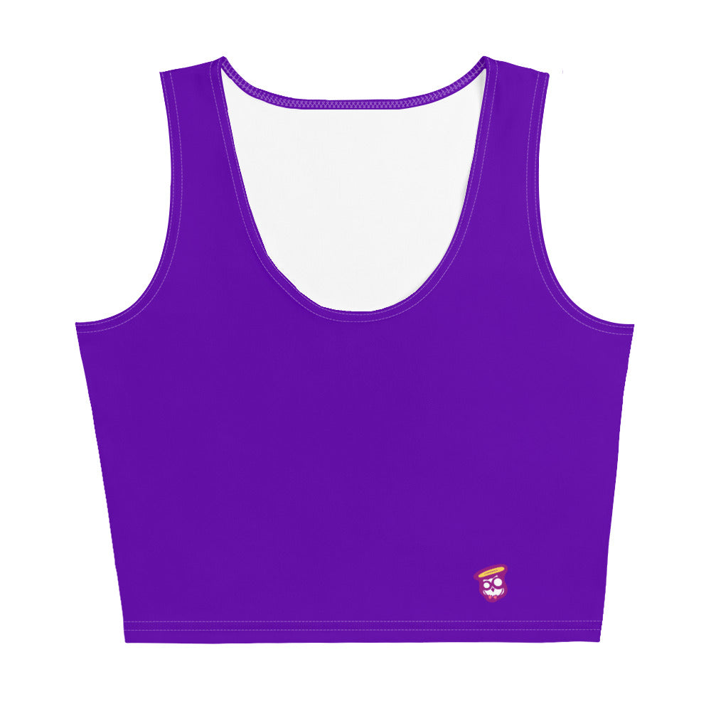 Purple Violet "Jubilee" Crop Top