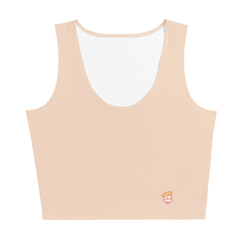 Almond Cream "Jubilee" Crop Top