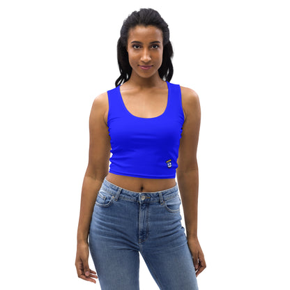 Night Sky Blue Crop Top