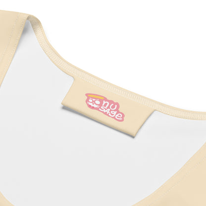 Creamy Dragon Crop Top