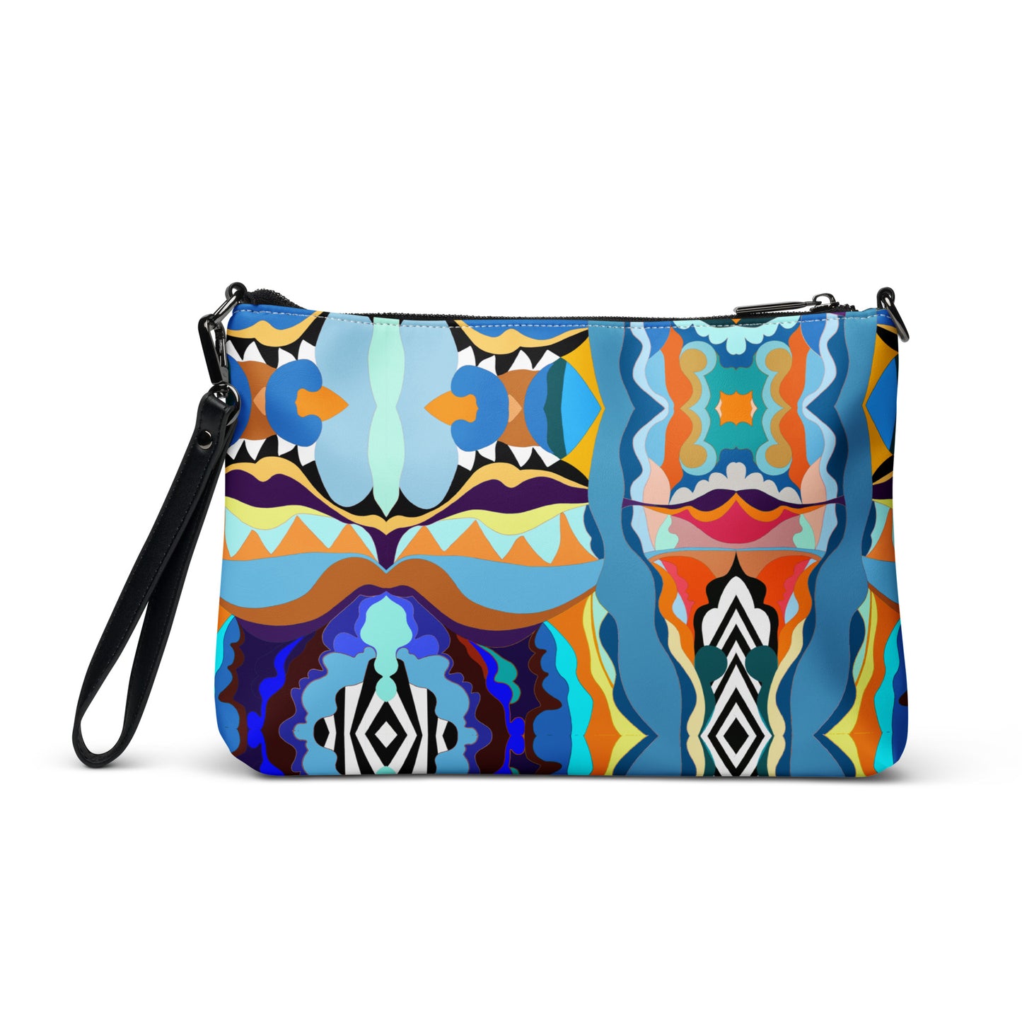 Blue Anunnaki Crossbody Bag