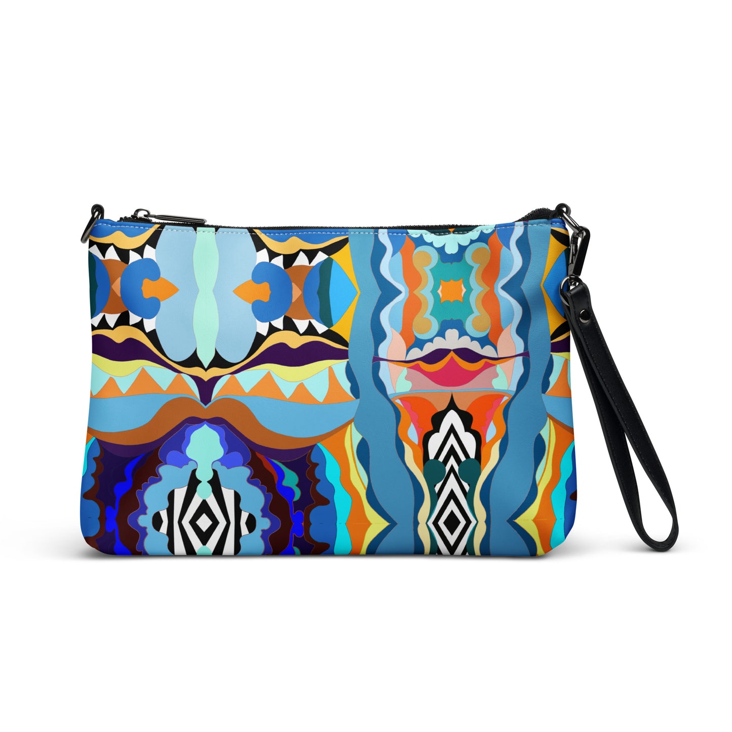 Blue Anunnaki Crossbody Bag