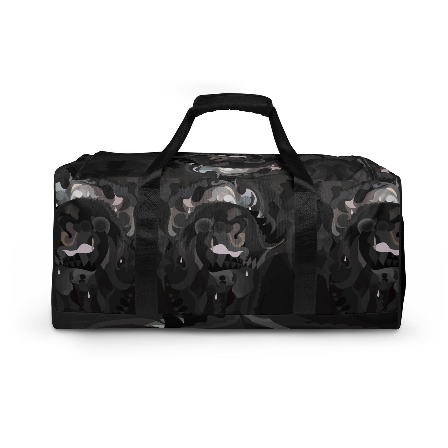 Black & Gray Pharaoh Duffle Bag