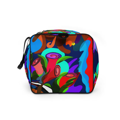 Swimming in Tulips Duffle Bag