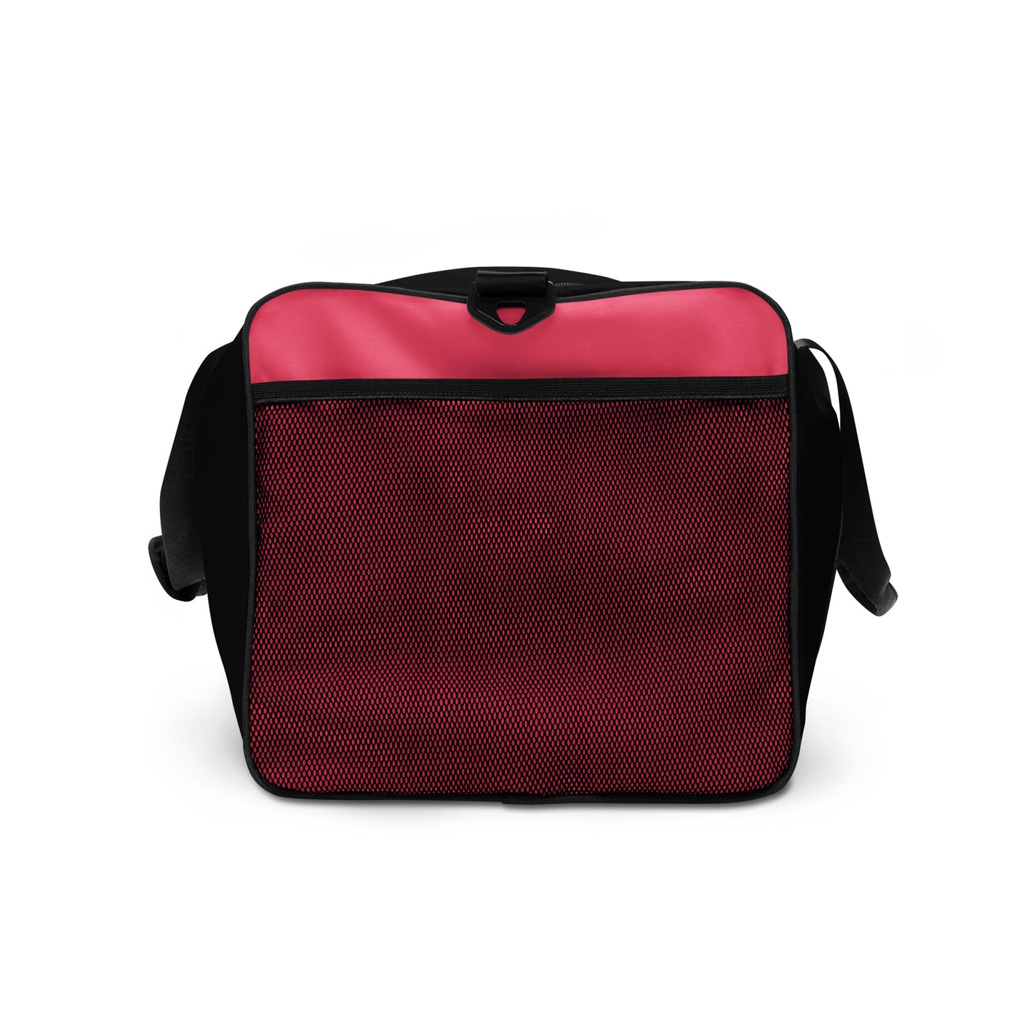 NuSage Noir Duffle Bag Pink Pockets