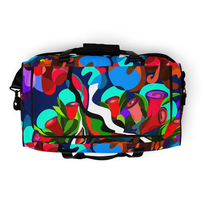 Swimming in Tulips Duffle Bag