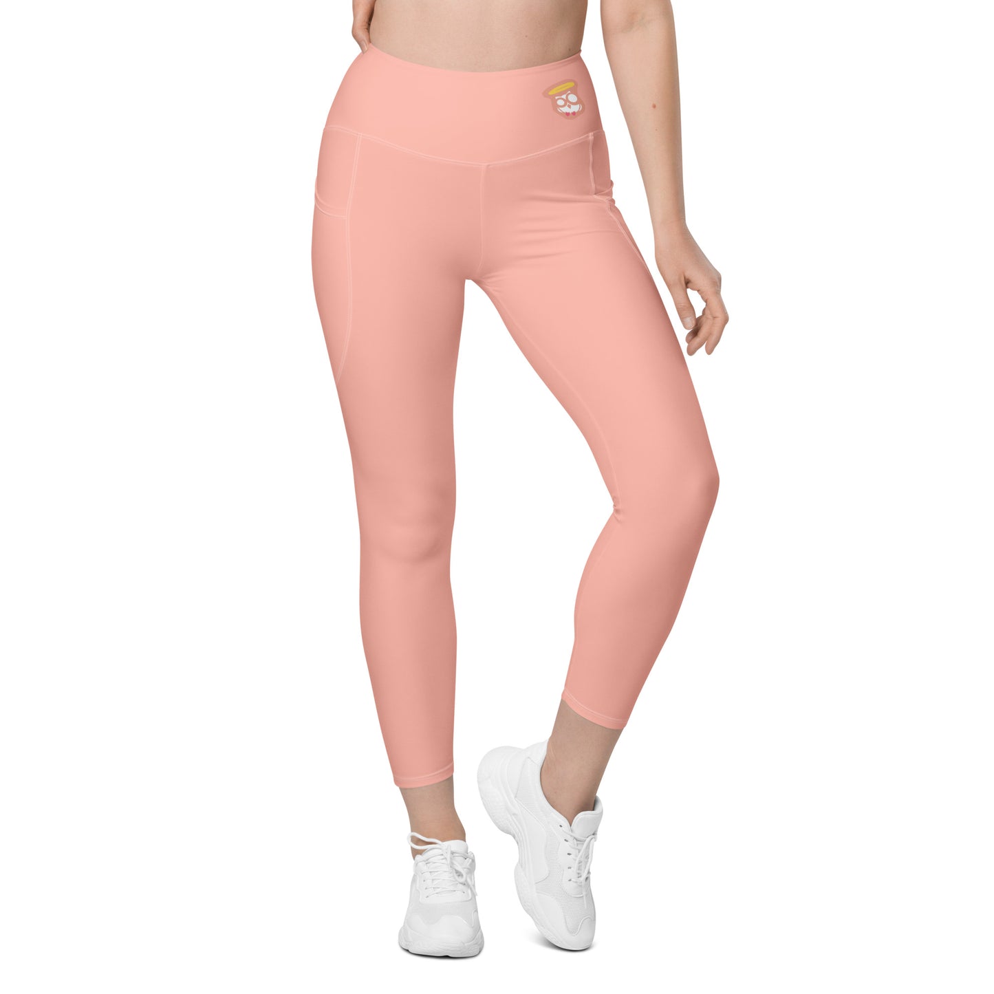 Bubblegum "Jubilee" Yoga Leggings with Pockets (Solid Color)