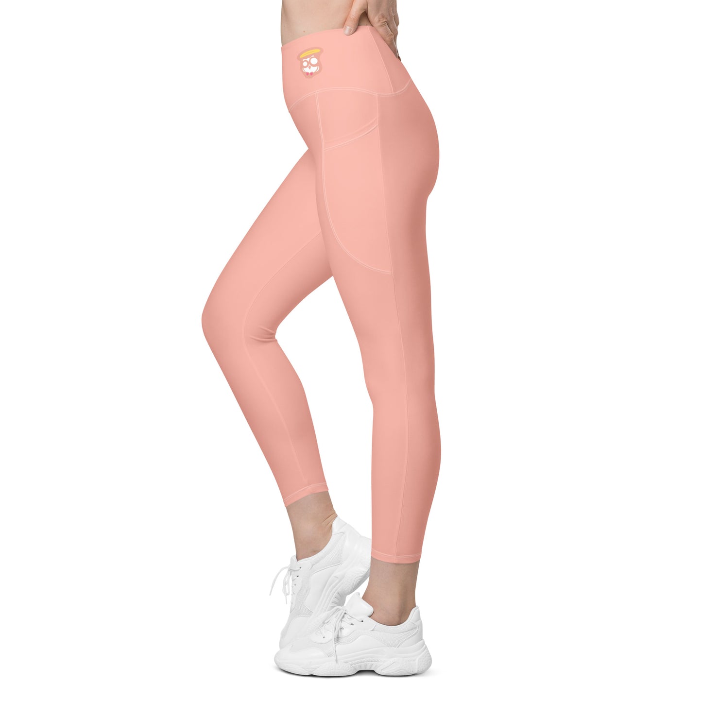 Bubblegum "Jubilee" Yoga Leggings with Pockets (Solid Color)