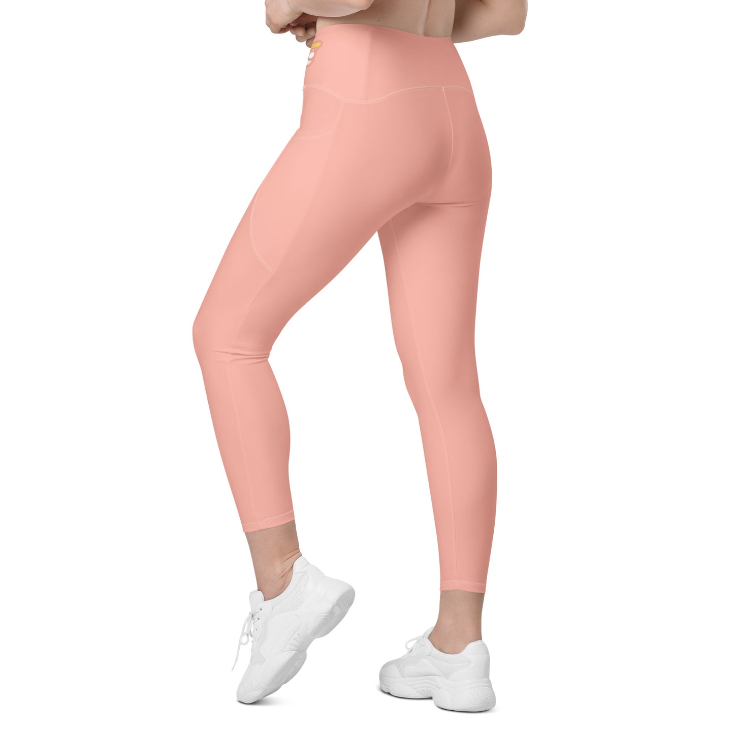 Bubblegum "Jubilee" Yoga Leggings with Pockets (Solid Color)