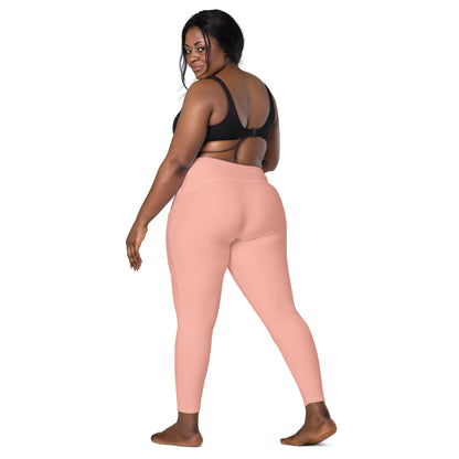 Bubblegum Pink "Jubilee" Leggings with Pockets (Plus)