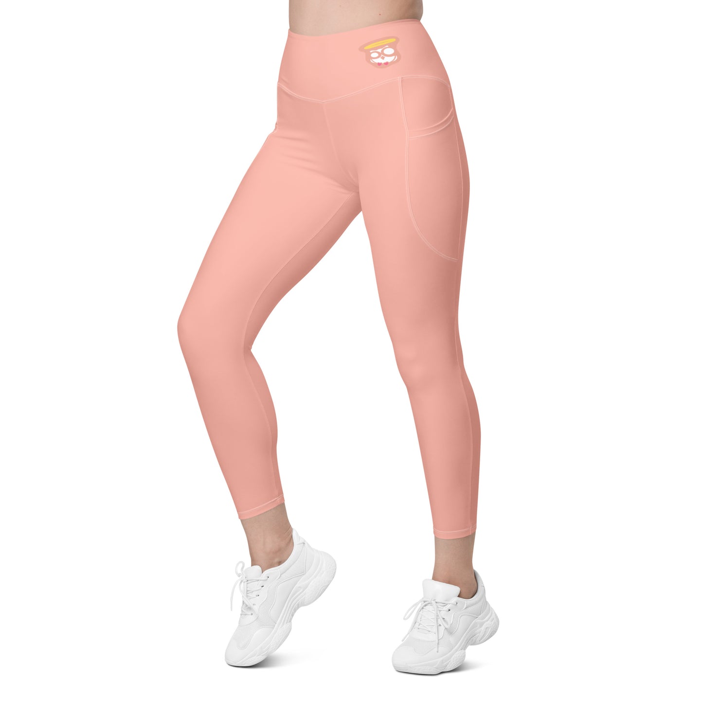 Bubblegum "Jubilee" Yoga Leggings with Pockets (Solid Color)