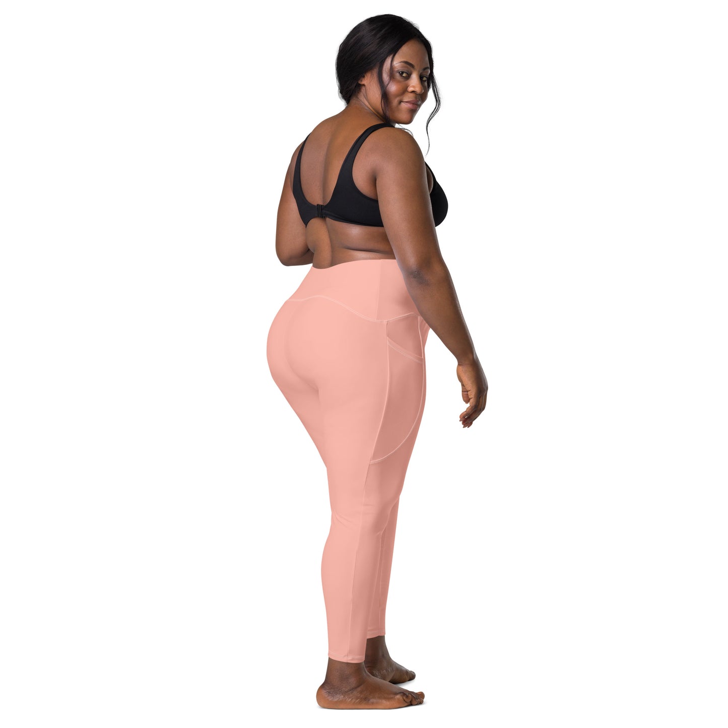 Bubblegum Pink "Jubilee" Leggings with Pockets (Plus)