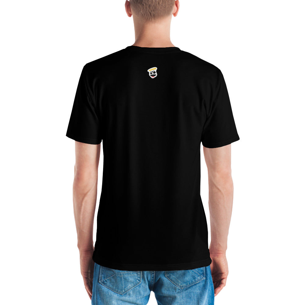 Pharaoh White Men's T-shirt (Black)