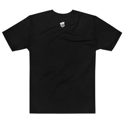 Pharaoh White Double Drip Men's T-shirt (Black)