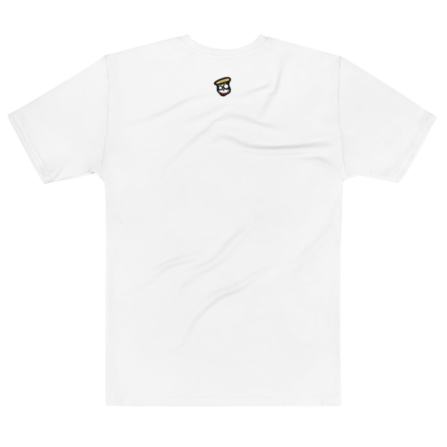 Strong Finesse White with Black Accent Men's T-shirt (White)