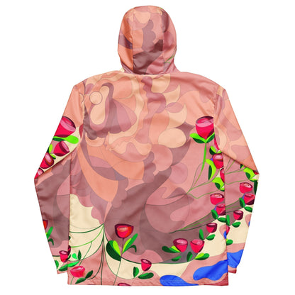 "Blissful Dragon" Men’s Windbreaker (Plus)