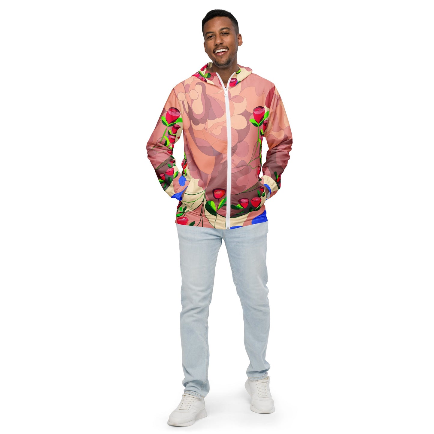 "Blissful Dragon" Men’s Windbreaker