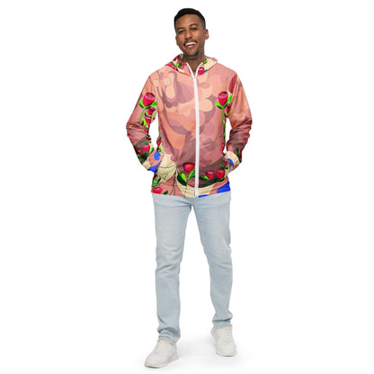 "Blissful Dragon" Men’s Windbreaker (Plus)