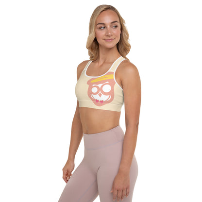 Creamy Padded Sports Bra