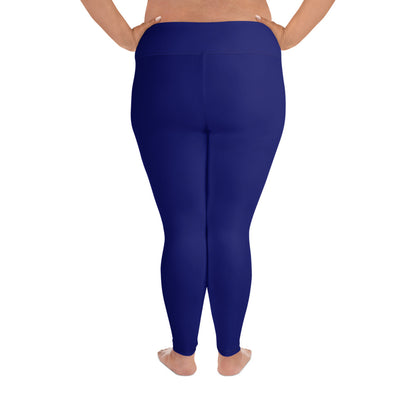 ‘’Pharaoh” Royal Blue Plus Size Leggings