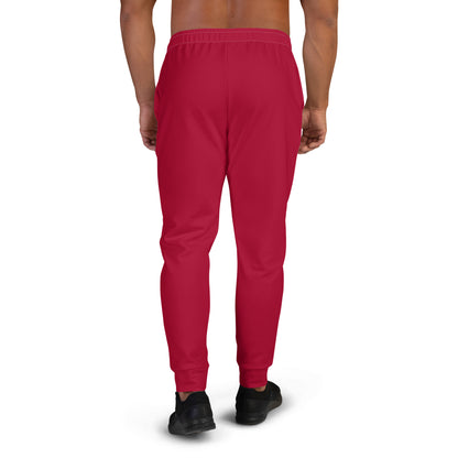 NuSage White with Blue Accent Awaken Men's Joggers (Cherry Red)