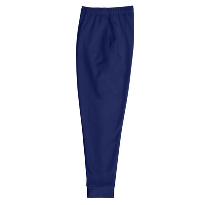 NuSage Blue Logo Men's Joggers (Midnight Navy Blue)