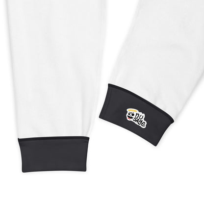 NuSage Blue Logo Men's Joggers (Charcoal)