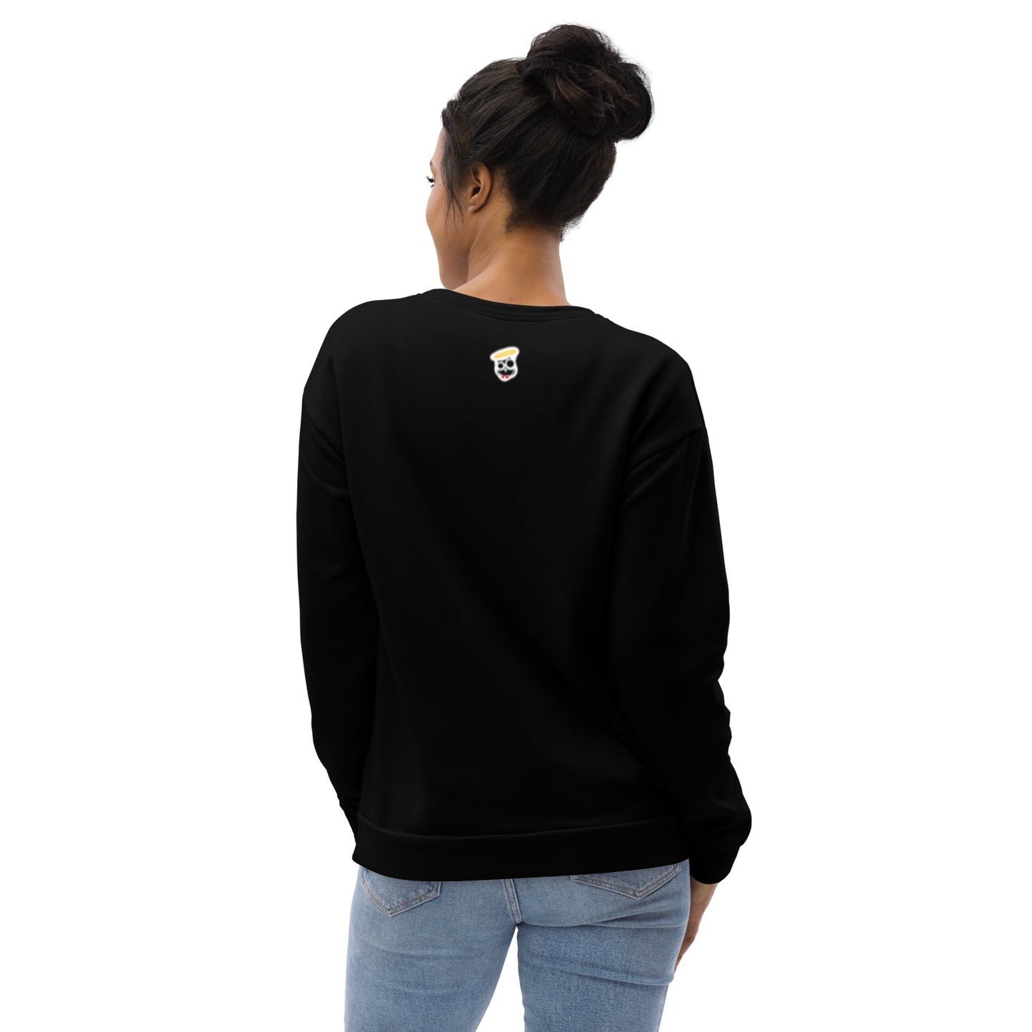 Grace Golden Double Drip Women's Sweatshirt (Black)