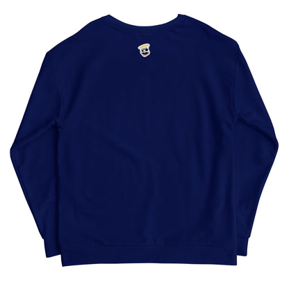 NuSage Blue Awaken Women's Sweatshirt (Navy Midnight Blue) (Plus Size)