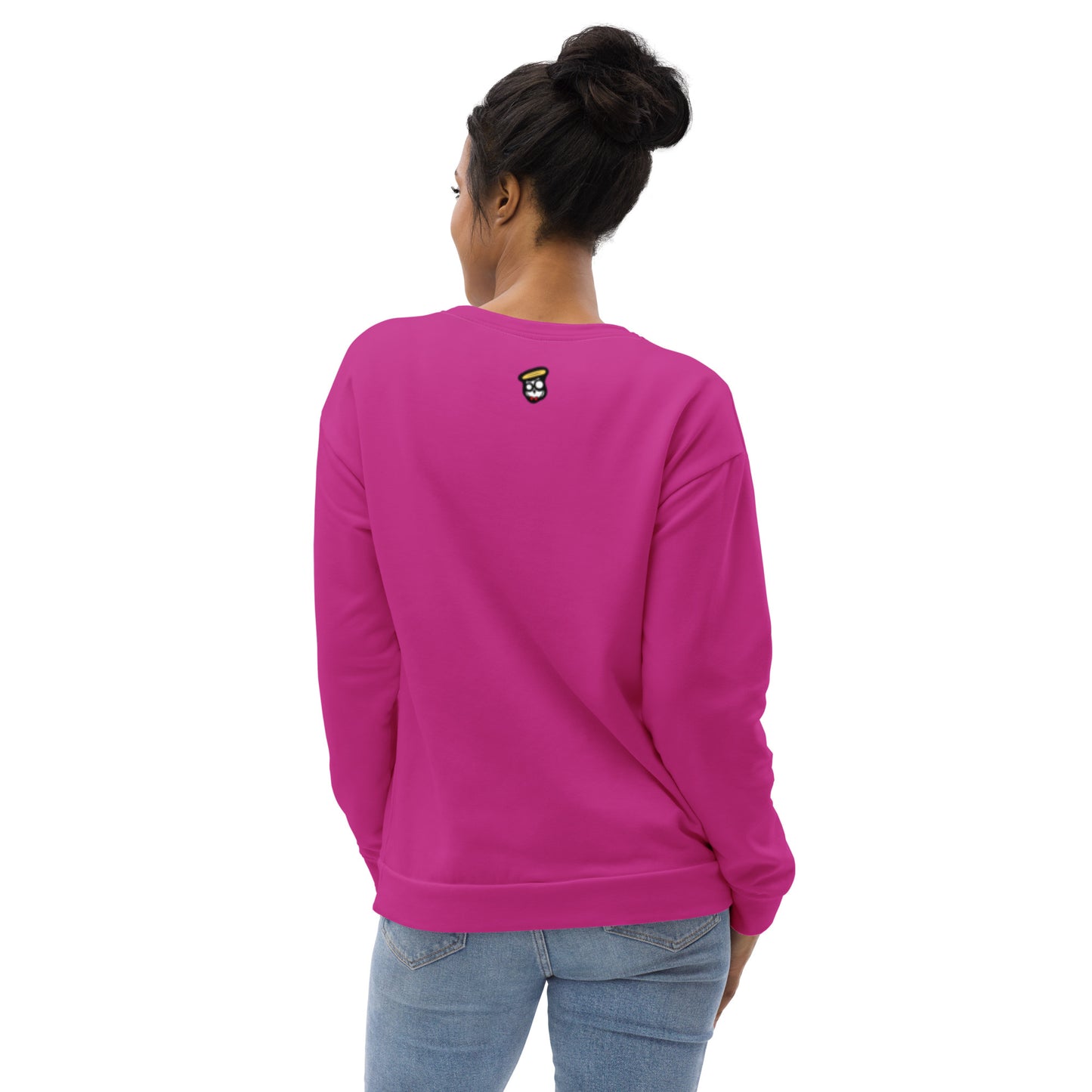 NuSage Awaken Pocket Women's Sweatshirt (Dark Pink)