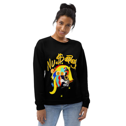 Grace Golden Double Drip Women's Sweatshirt (Black)