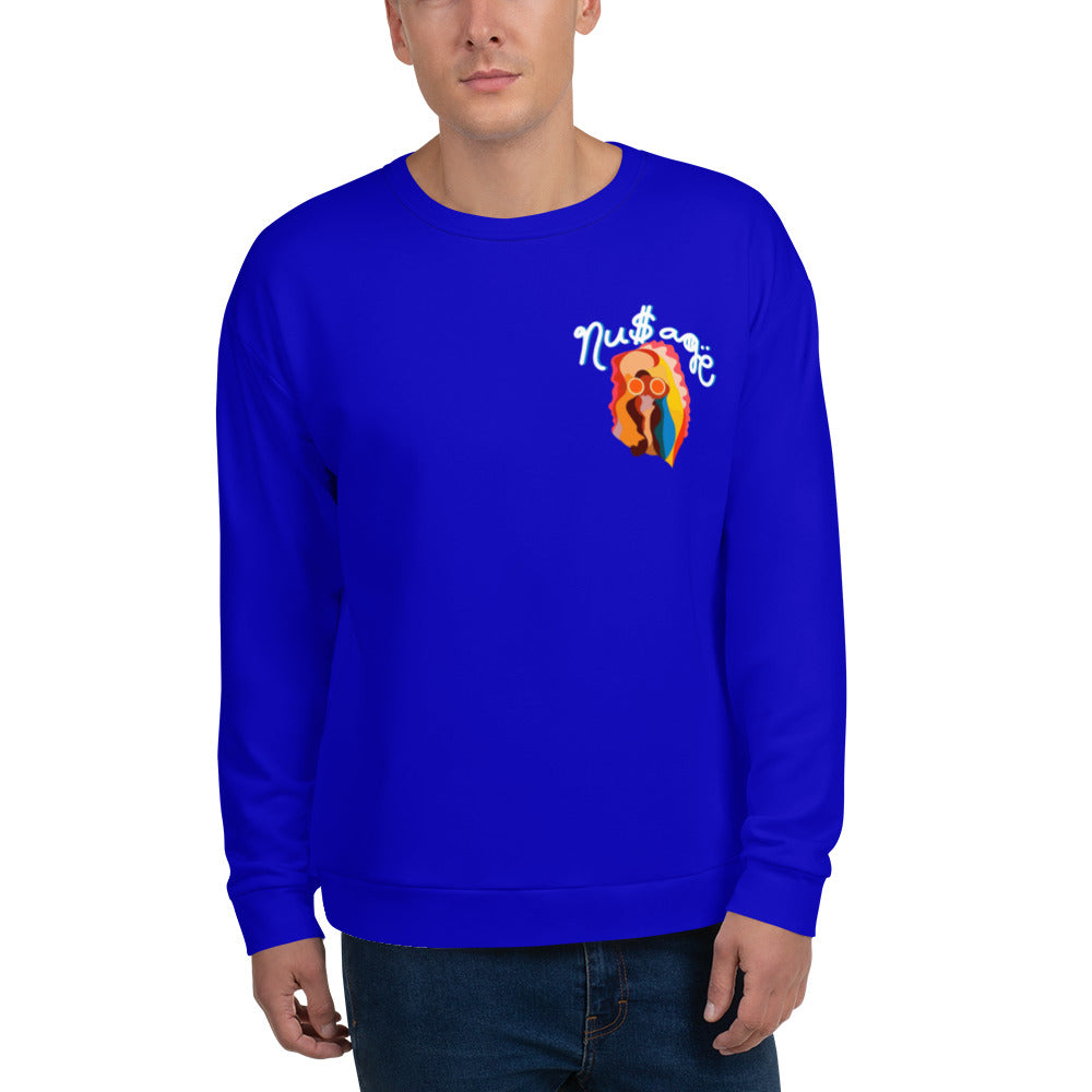 NuSage Awaken Sweatshirt (Bright Blue)