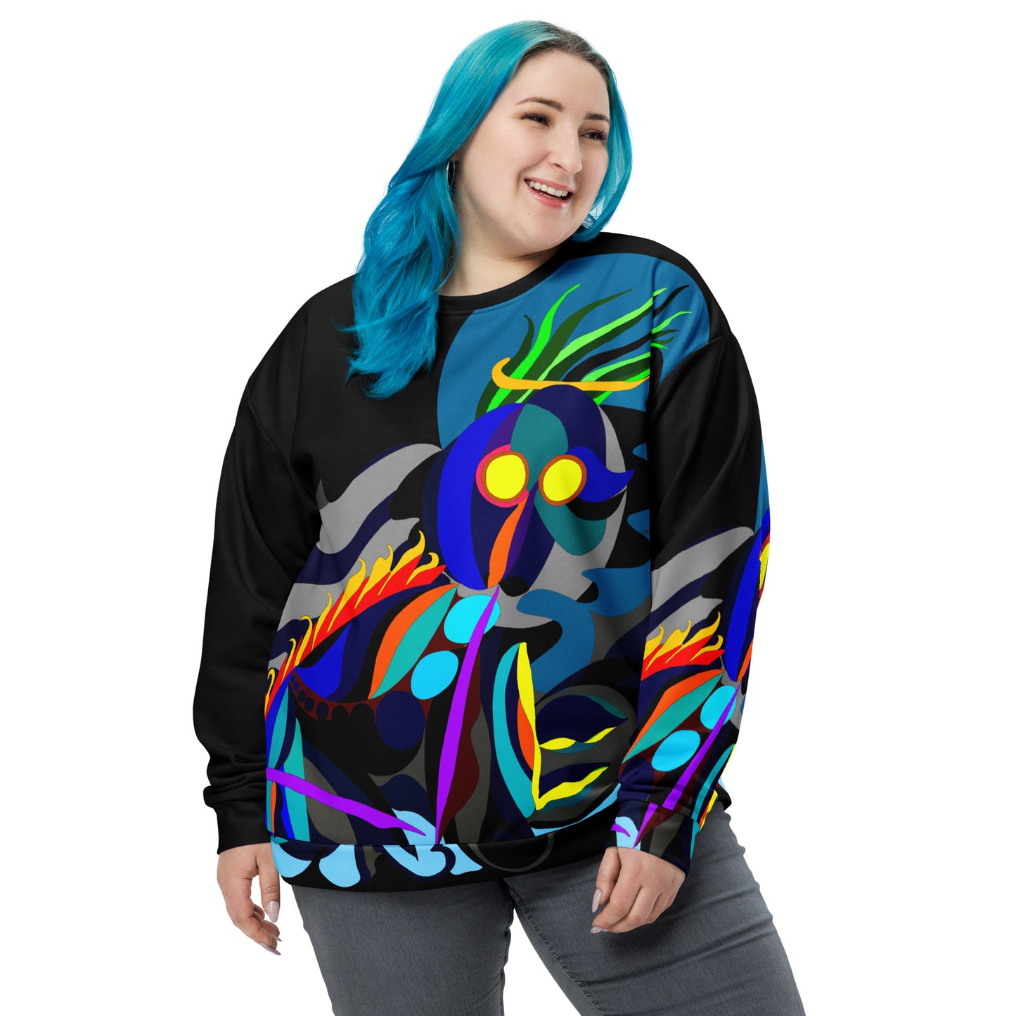 "Canine in Maze" Women's Sweatshirt