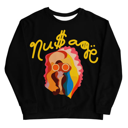 NuSage Gold Awaken Women's Sweatshirt (Black)