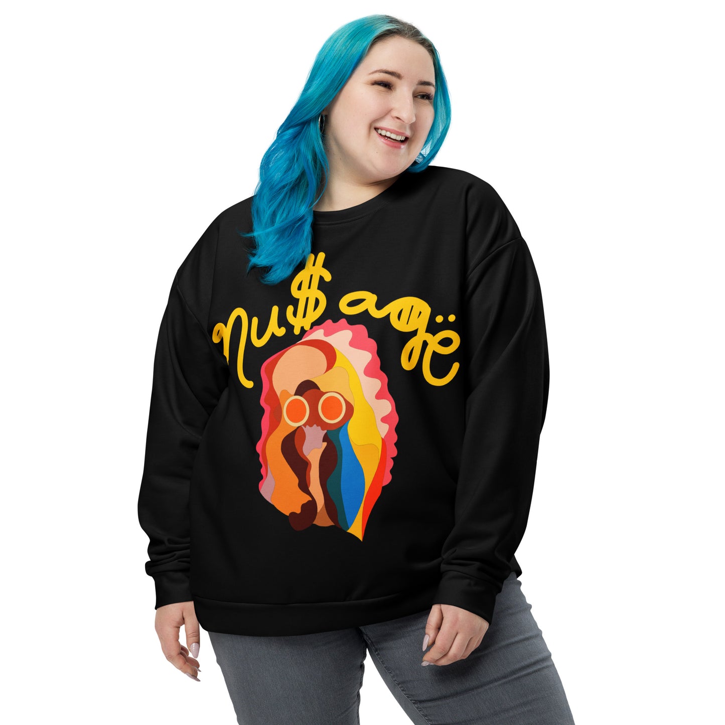 NuSage Gold Awaken Women's Sweatshirt (Black)