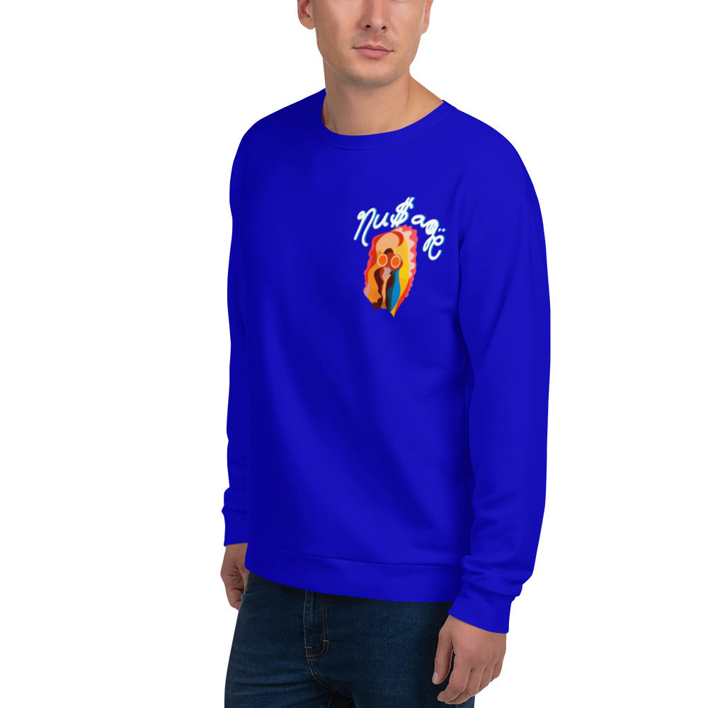 NuSage Awaken Sweatshirt (Bright Blue)