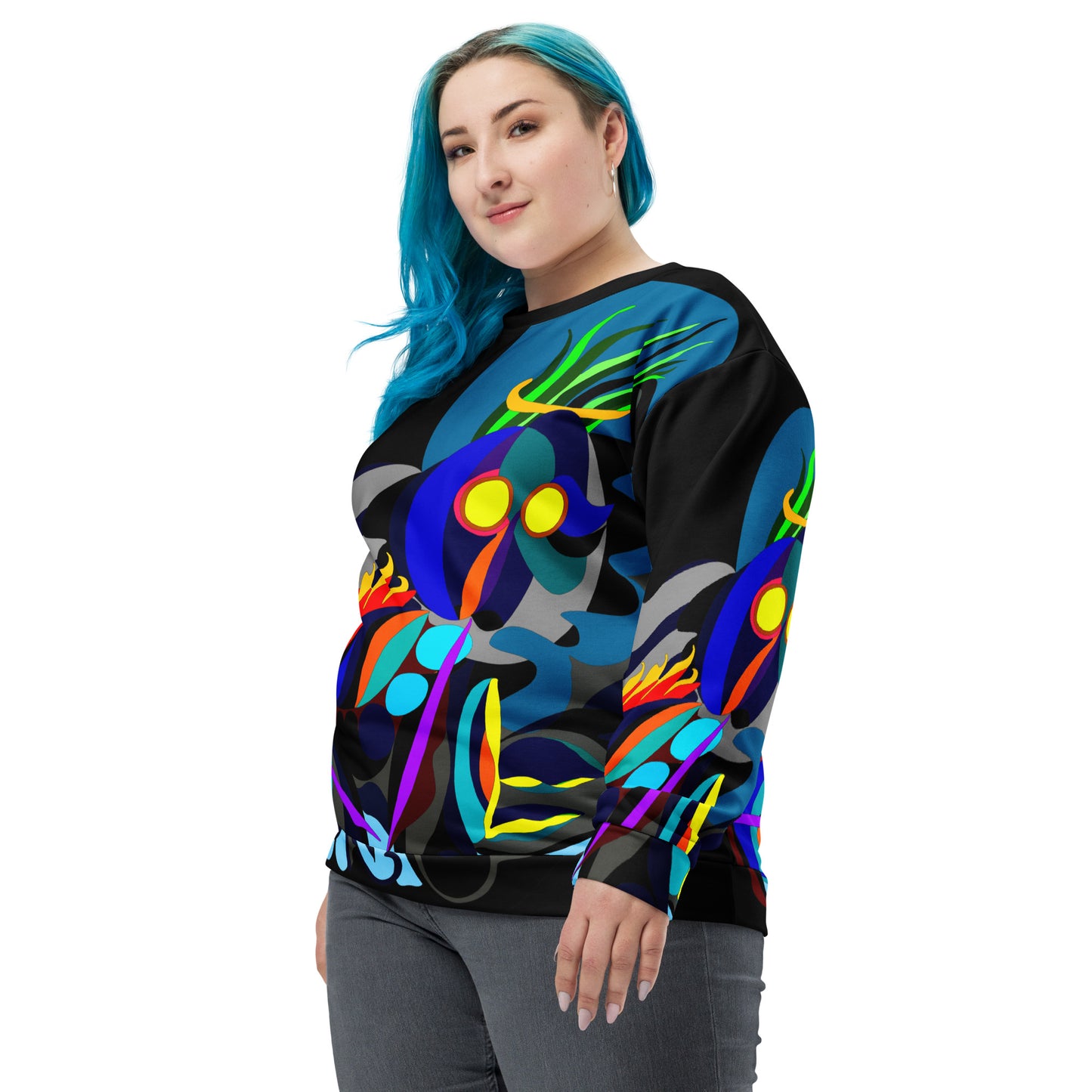 "Canine in Maze" Women's Sweatshirt