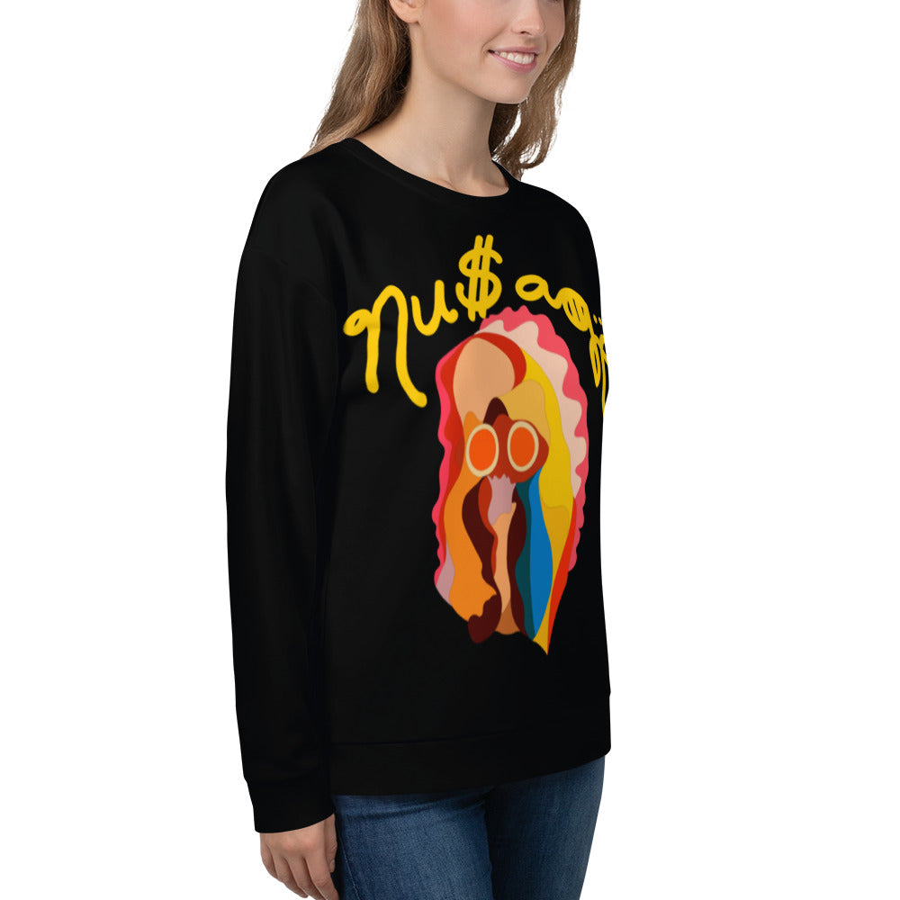 NuSage Gold Awaken Women's Sweatshirt (Black)