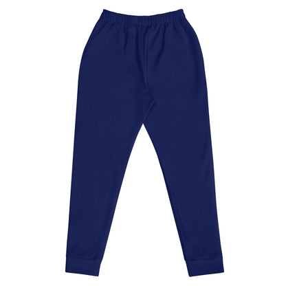 NuSage Blue Logo Women's Joggers (Midnight Navy Blue)