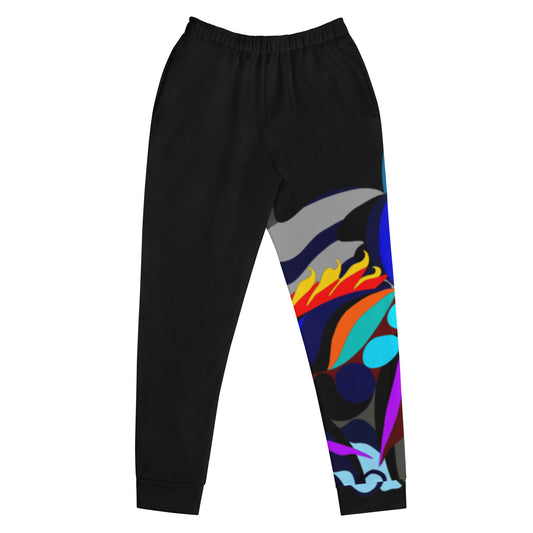 Canine in Maze Women's Joggers