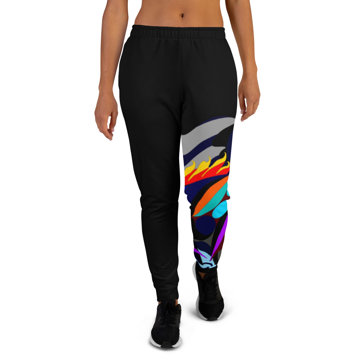 Canine in Maze Women's Joggers